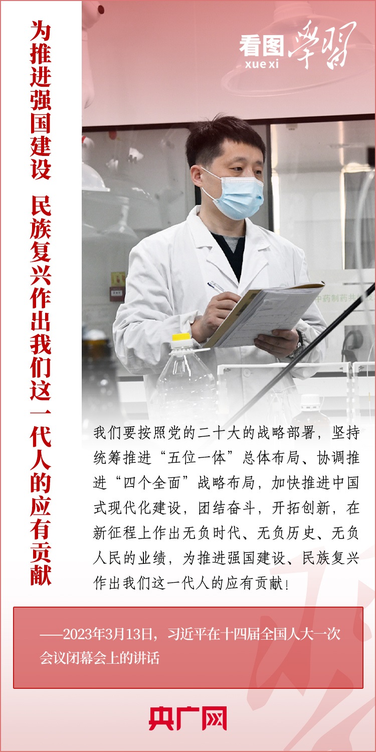 看圖學(xué)習(xí)丨為推進(jìn)強(qiáng)國(guó)建設(shè)、民族復(fù)興作出我們這一代人的應(yīng)有貢獻(xiàn)