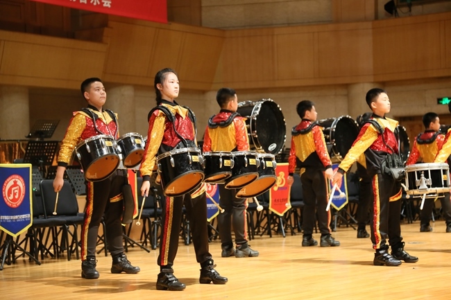 “樂動金帆 ‘藝’起交響”為主題的專場音樂會現(xiàn)場。主辦方供圖