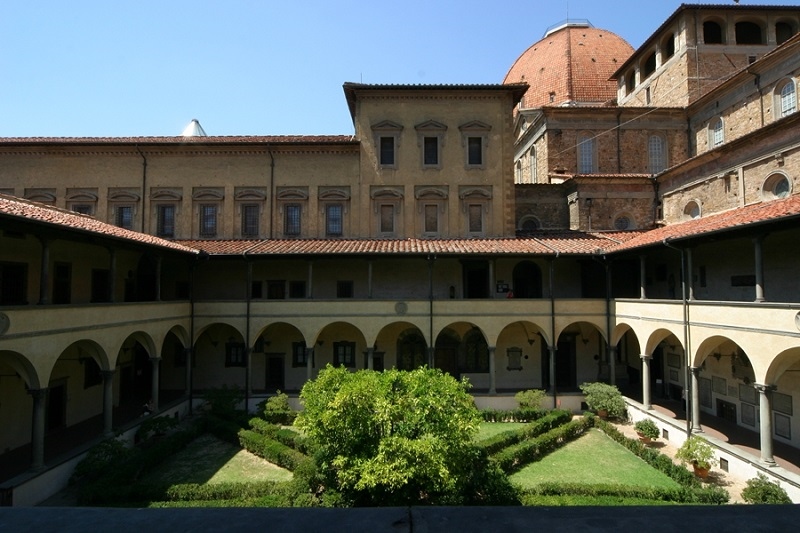 意大利美第奇洛倫佐圖書(shū)館。美第奇洛倫佐圖書(shū)館供圖