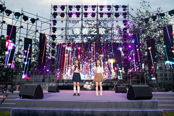 歌會(huì)現(xiàn)場(chǎng)。人民網(wǎng)記者 翁奇羽攝