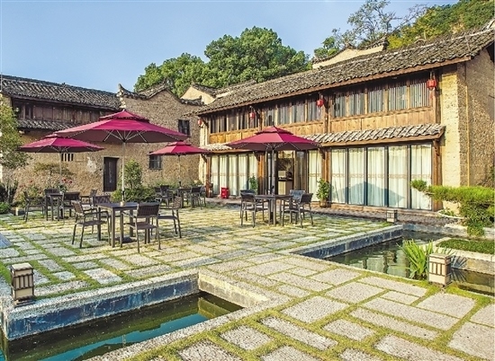 整治后的蓮都區(qū)下南山村催生眾多新業(yè)態(tài)。 當(dāng)?shù)毓﹫D