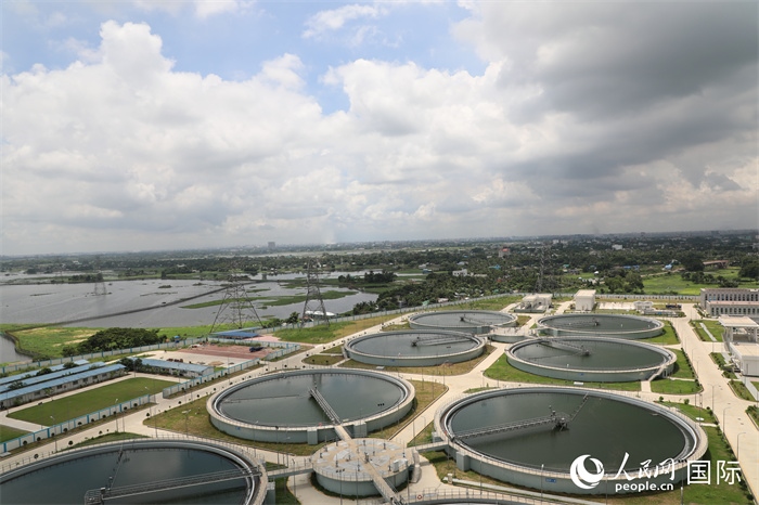 達(dá)舍爾甘地污水處理廠是孟加拉國第一座也是最大規(guī)模的現(xiàn)代化大型污水處理廠。孫廣勇攝