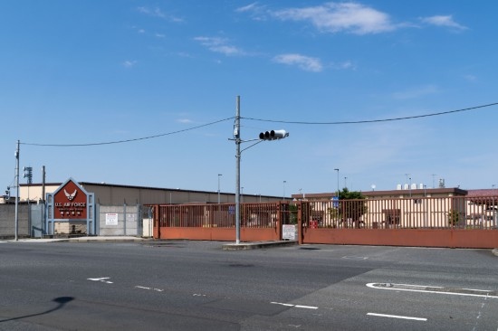  這是2022年6月19日在日本東京拍攝的美軍橫田基地資料照片。新華社記者張笑宇攝