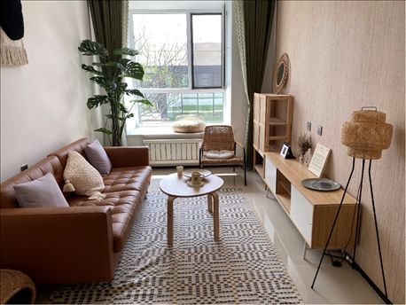 輝山英才社區(qū)樣板間。北京外國語大學 許青攝