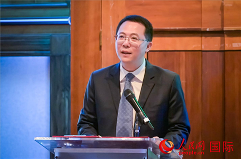 吳文海致辭。人民網(wǎng) 郭錦標(biāo)攝