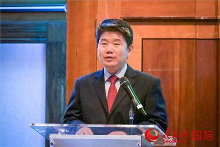 李立言致辭。人民網(wǎng) 郭錦標(biāo)攝