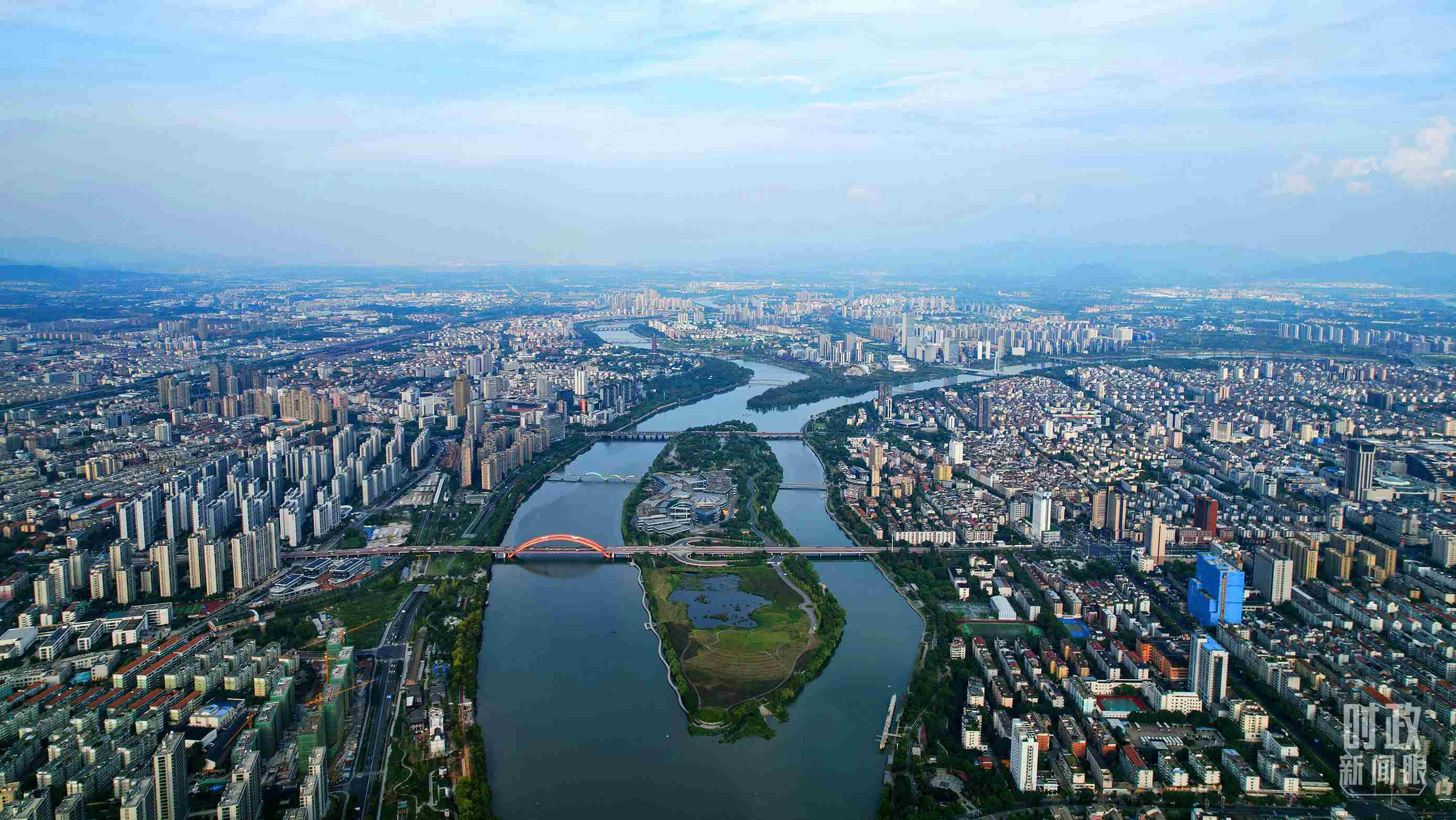 △浙江省金華市。（總臺央視記者范凱拍攝）