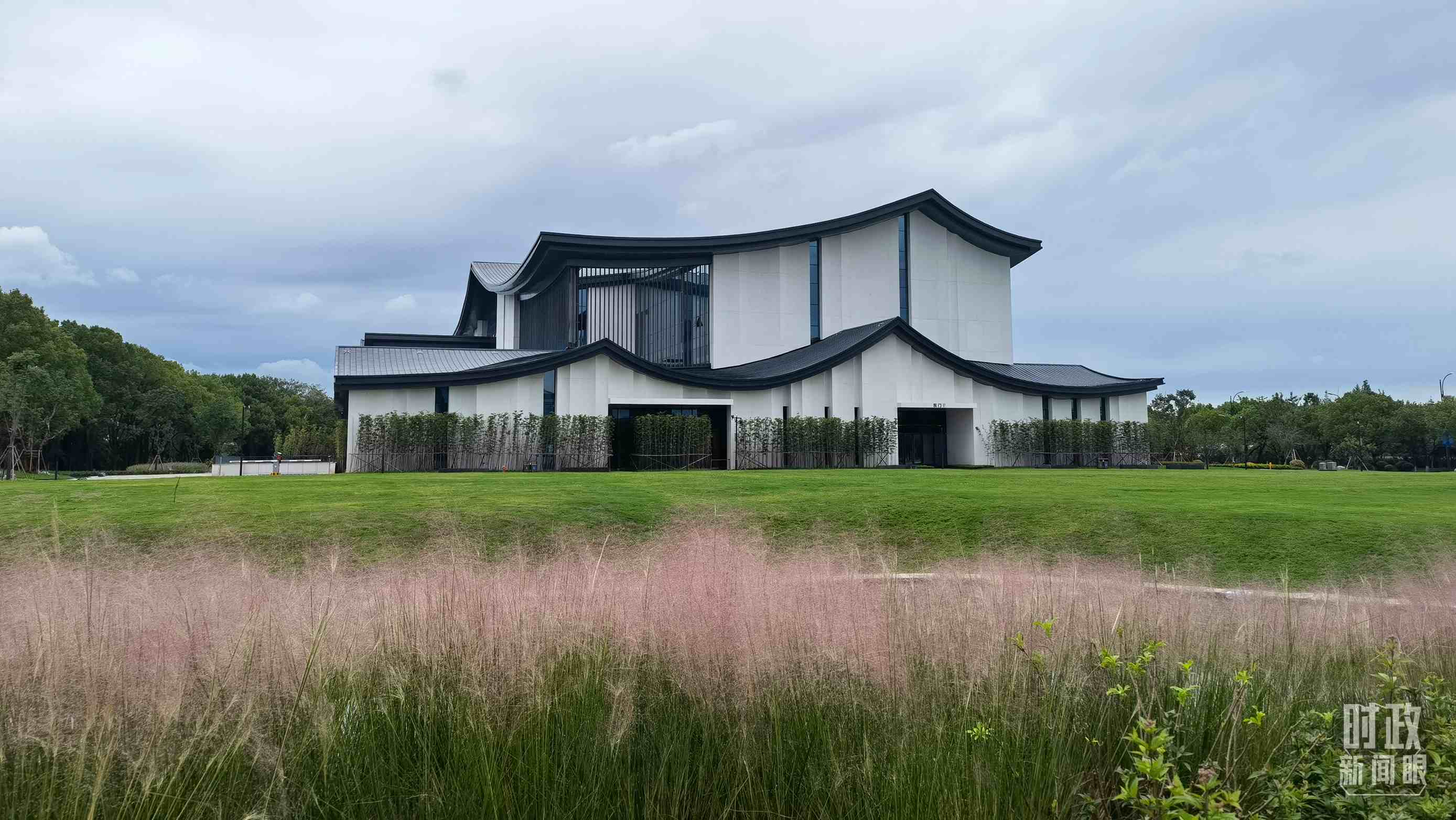 △浙東運河文化園。（總臺央視記者石丞拍攝）