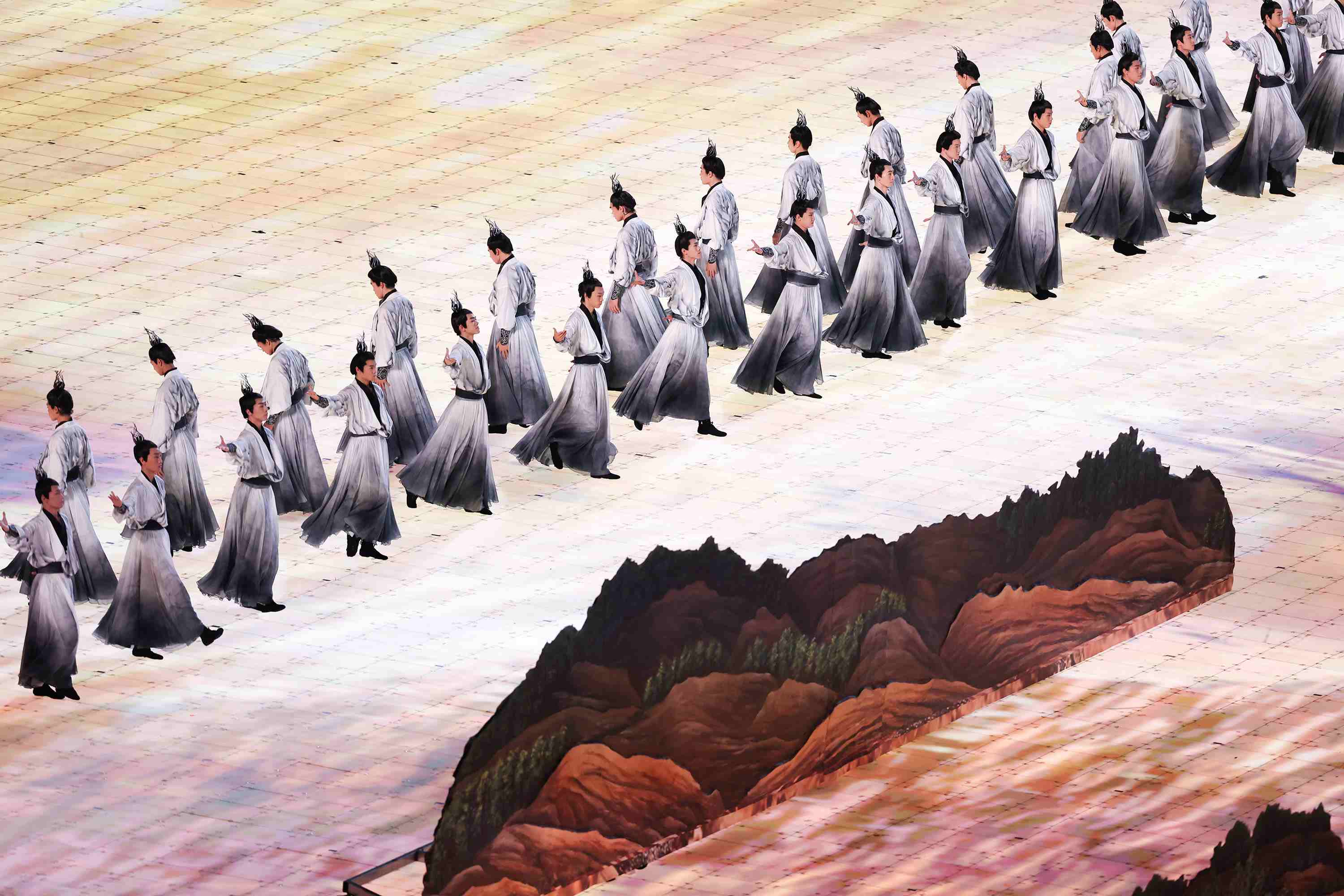 △2023年9月23日，演員在杭州第十九屆亞洲運動會開幕式上表演。