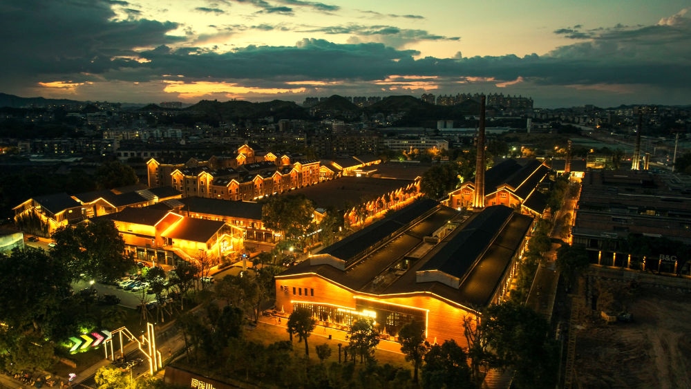 ↑ 景德鎮(zhèn)文創(chuàng)街區(qū)。