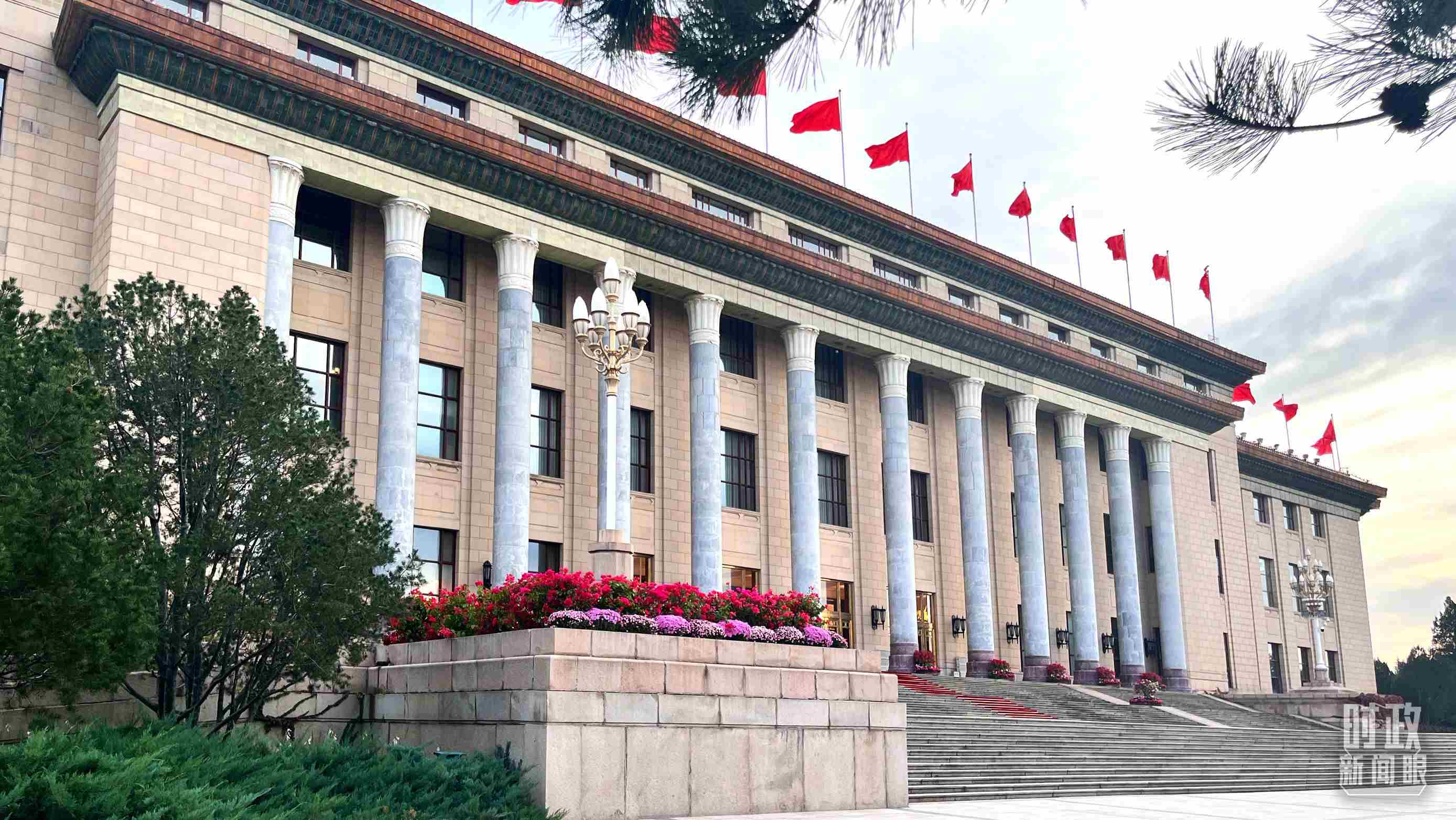 △10月18日，5場會談會見在北京人民大會堂舉行。（總臺央視記者張垚拍攝）