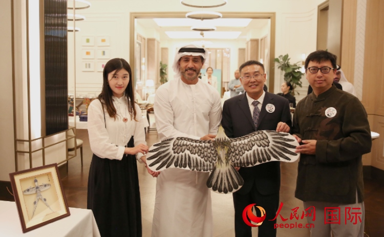 非遺展示。人民網(wǎng) 塔里克·易卜拉欣攝