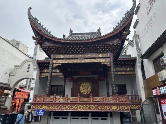 10月25日，長沙太平老街一角。（本報記者 劉書文攝）