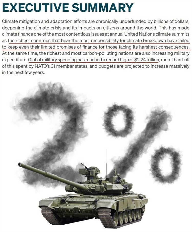 看看北約的“碳足跡”，就知道西方的氣候承諾有多扯