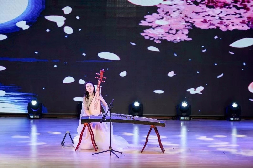 聯(lián)歡晚會現(xiàn)場。（主辦方供圖）