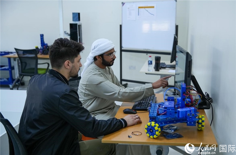 培訓(xùn)中心展示。人民網(wǎng)塔里克·易卜拉欣攝