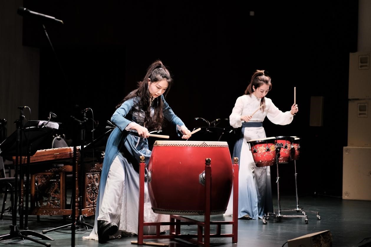 2024“歡樂春節(jié)”新春民族音樂會(huì)演出現(xiàn)場(chǎng)。于子恒攝