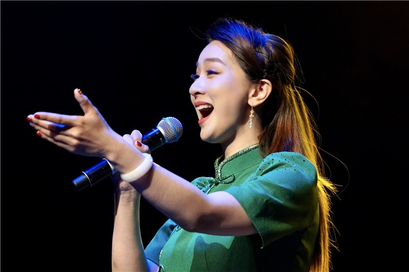 2024年“四海同春”慰?jī)S訪演團(tuán)亞太團(tuán)新西蘭惠靈頓演出現(xiàn)場(chǎng)。圖片由陸欣讌、孟韜、葉勇提供