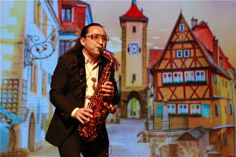 2024年“四海同春”慰?jī)S訪演團(tuán)亞太團(tuán)新西蘭惠靈頓演出現(xiàn)場(chǎng)。圖片由陸欣讌、孟韜、葉勇提供