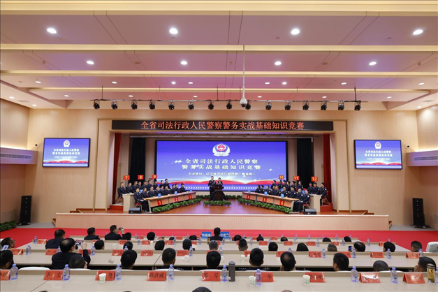 遼寧省司法行政人民警察警務(wù)實(shí)戰(zhàn)基礎(chǔ)知識(shí)競(jìng)賽舉行。遼寧省司法廳供圖