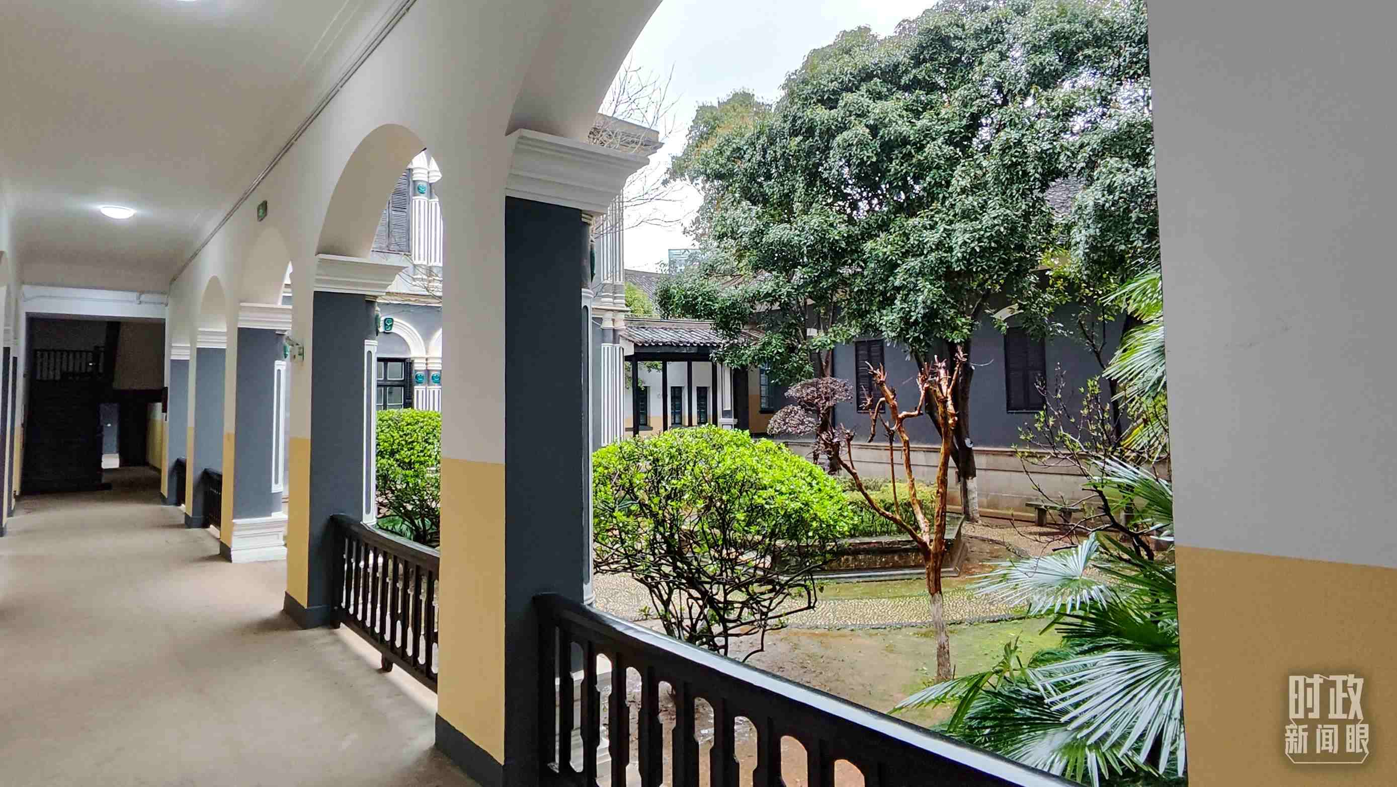 △湖南第一師范學(xué)院（城南書院校區(qū)）。（總臺央視記者覃思、郭曉龍拍攝）