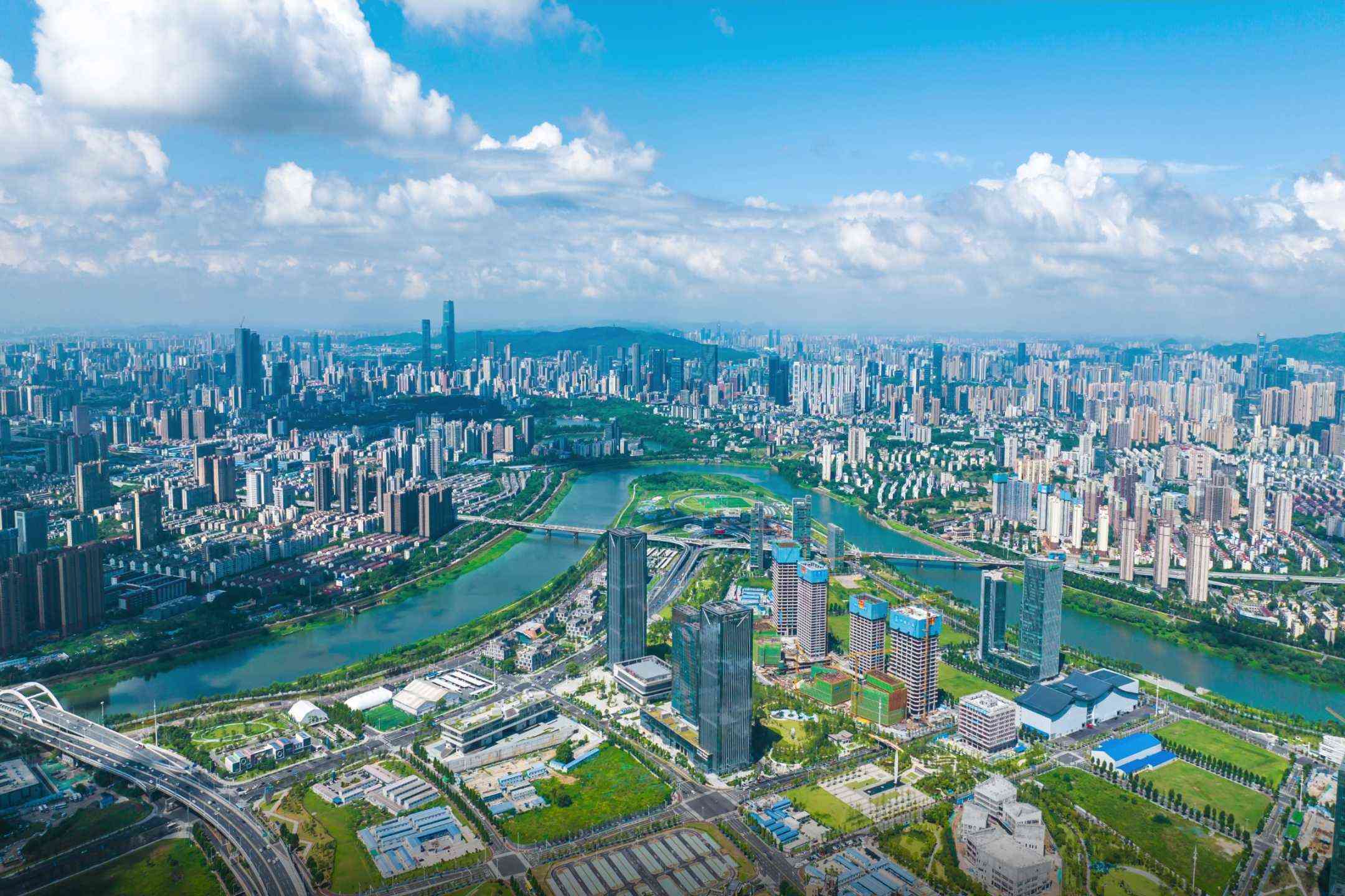 △ 圖為湖南馬欄山視頻文創(chuàng)產(chǎn)業(yè)園。