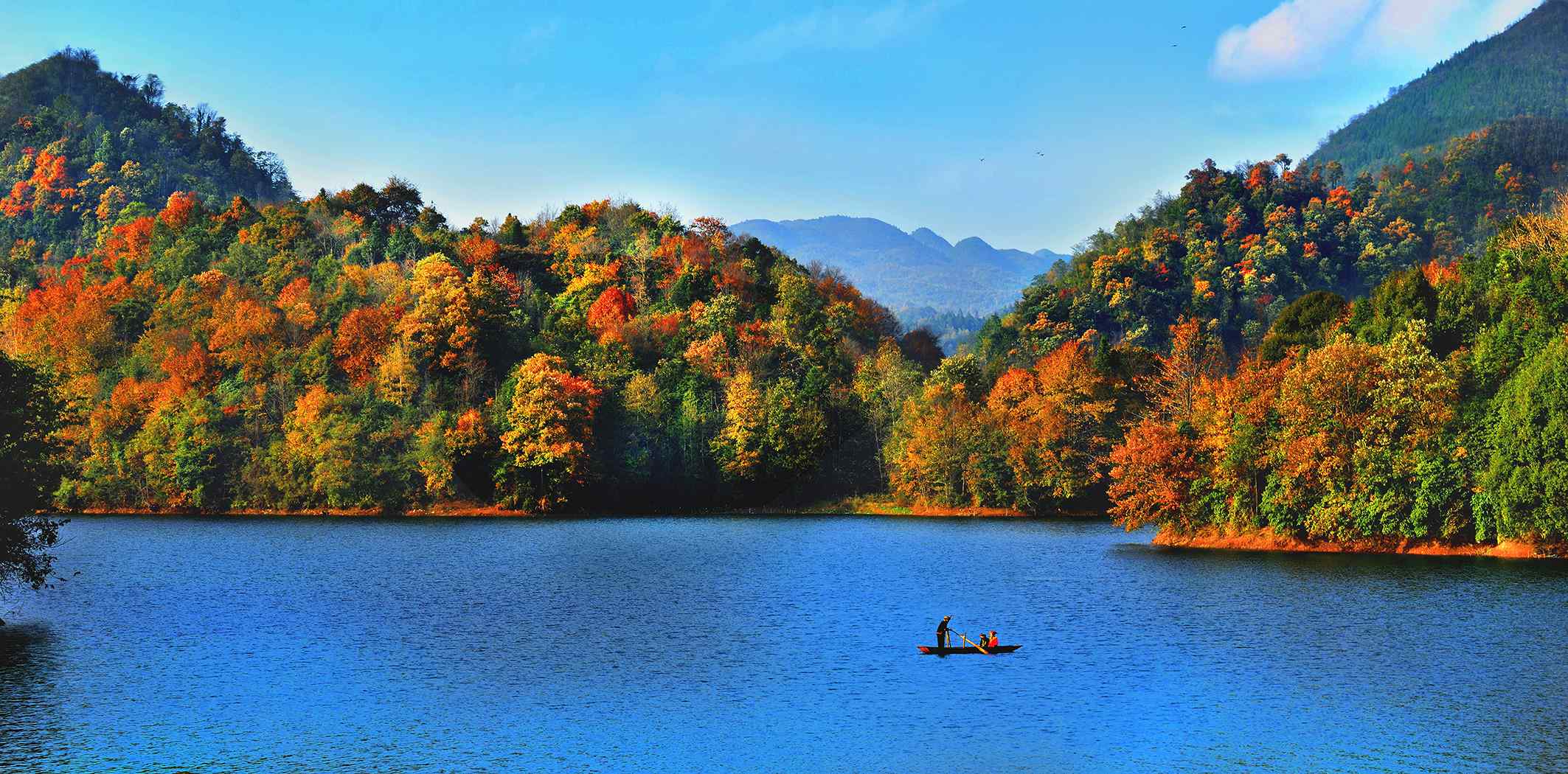 百里杜鵑湖好風光。羅冠宇 攝