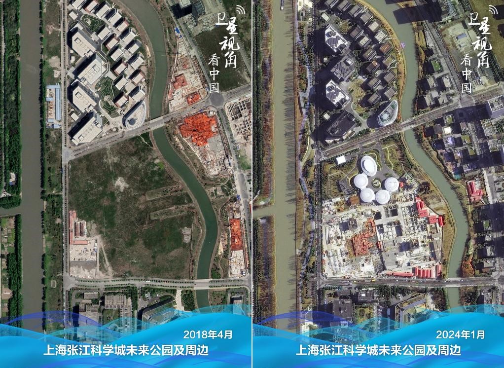 張江科學(xué)城未來(lái)公園從無(wú)到有，將打造代表人工智能發(fā)展最前沿、最高端成果的集中展示區(qū)、產(chǎn)業(yè)集聚區(qū)。