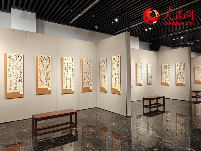展廳現(xiàn)場。人民網(wǎng)記者 韋衍行攝