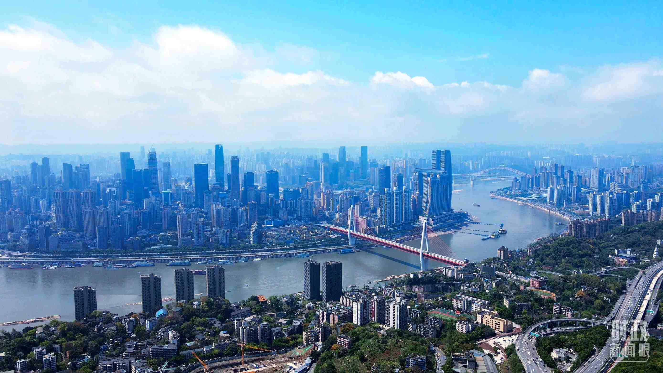 △重慶。（總臺記者謝鵬拍攝）