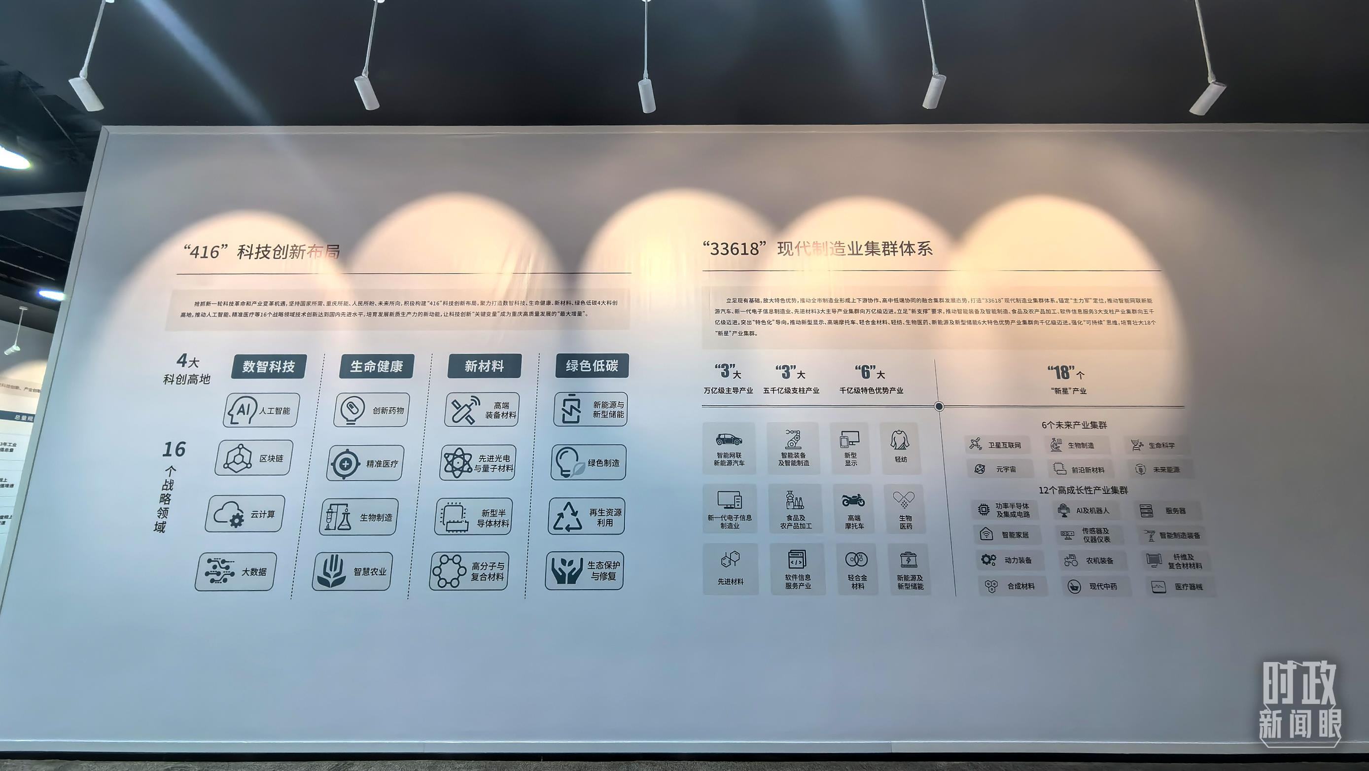 △重慶科技創(chuàng)新和產(chǎn)業(yè)發(fā)展成果展示。（總臺央廣記者潘毅拍攝）