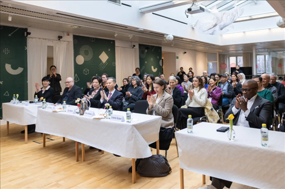 活動(dòng)現(xiàn)場(chǎng)。中國(guó)駐瑞典大使館供圖