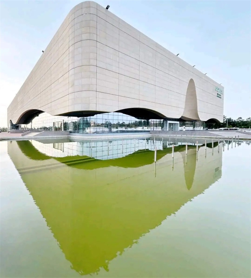 中國政府援建阿爾及爾歌劇院。大使館供圖