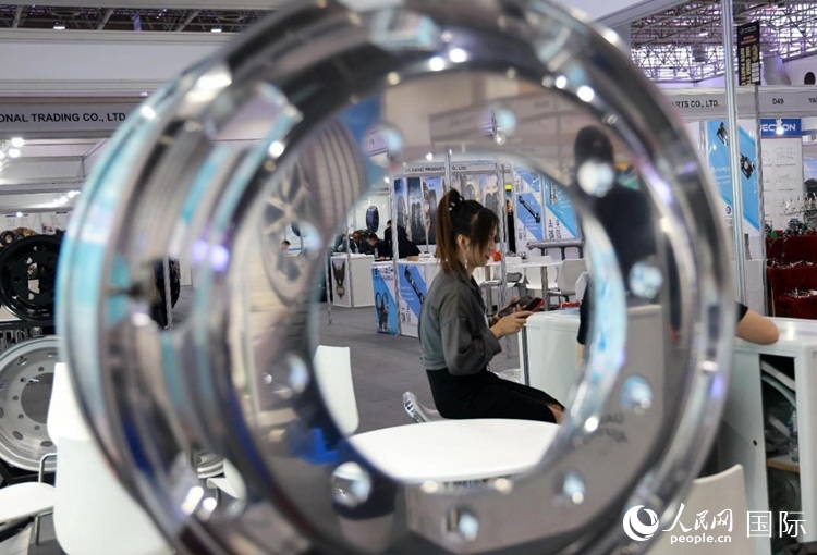 展會(huì)場(chǎng)景。人民網(wǎng)記者 管克江攝