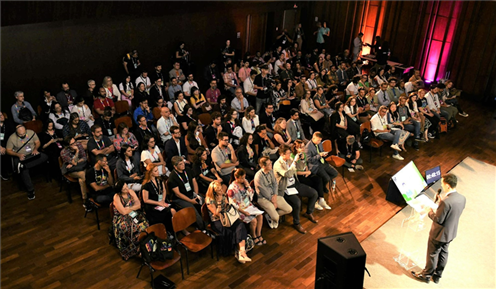 “視聽(tīng)中國(guó)”——文化與商業(yè)機(jī)遇推介會(huì)暨中國(guó)視聽(tīng)節(jié)目展映會(huì)現(xiàn)場(chǎng)。 中廣國(guó)際公司供圖