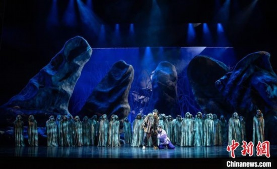 歌劇《原野》劇照。 中國音樂學(xué)院供圖