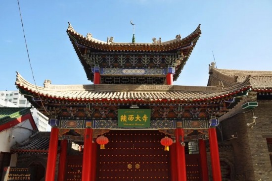 烏魯木齊陜西大寺（圖片來源：視覺中國）