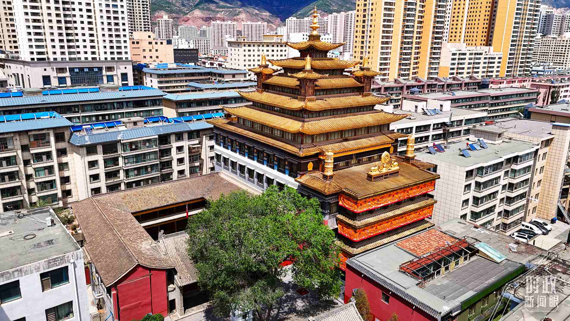 △宏覺(jué)寺。（總臺(tái)記者馬志原拍攝）