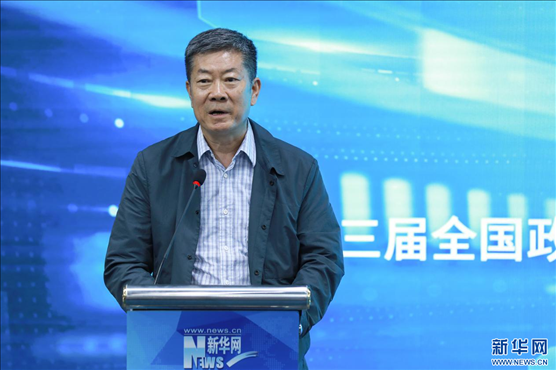 中國版權協會理事長、第十三屆全國政協文化文史和學習委員會副主任、新聞出版總署原副署長、國家版權局原副局長閻曉宏現場致辭