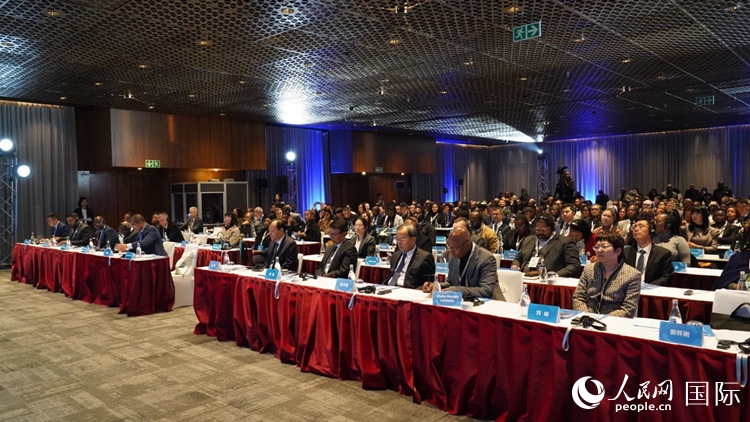 6月26日，北京—南非經(jīng)貿(mào)合作推介洽談會在約翰內(nèi)斯堡成功舉辦。人民網(wǎng) 劉暢攝