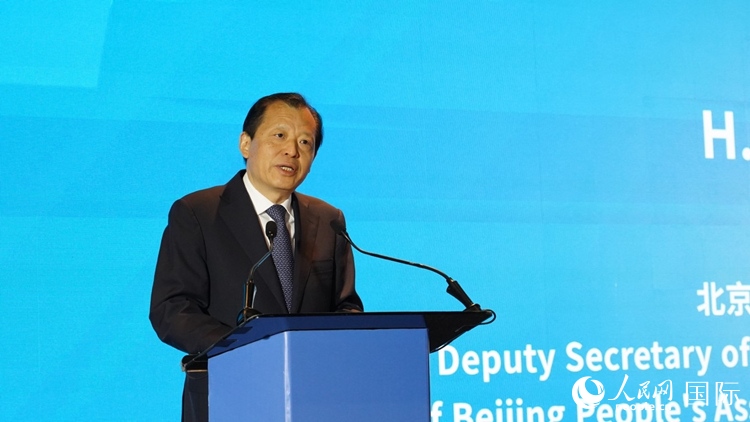 劉偉副書記致辭。人民網(wǎng) 劉暢攝