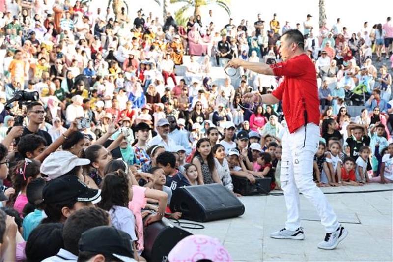 茶文化主題演出場(chǎng)景。拉巴特中國(guó)文化中心供圖