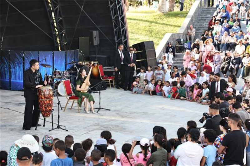 茶文化主題演出場(chǎng)景。拉巴特中國(guó)文化中心供圖