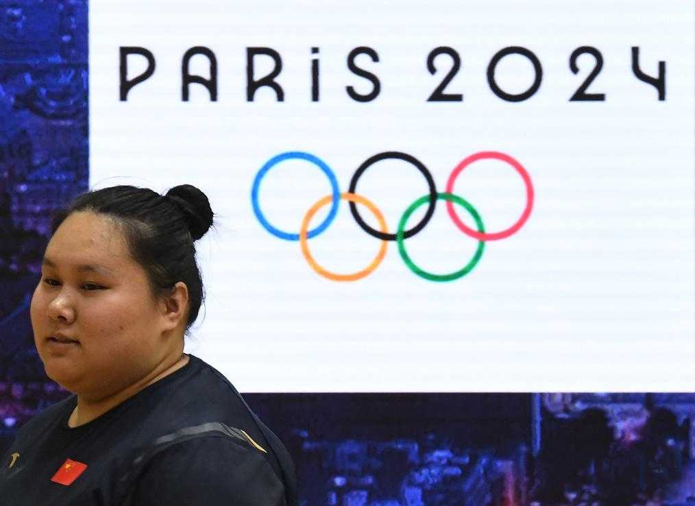 5月10日，國家隊選手李雯雯在訓練中。新華社記者 侯昭康 攝