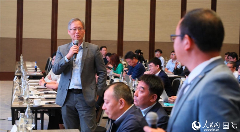 講座現(xiàn)場(chǎng)互動(dòng)。人民網(wǎng)記者 簡(jiǎn)承淵攝