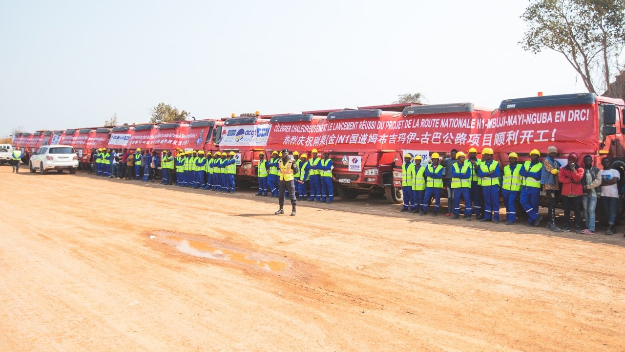 項目開工現(xiàn)場。中鐵資源集團供圖