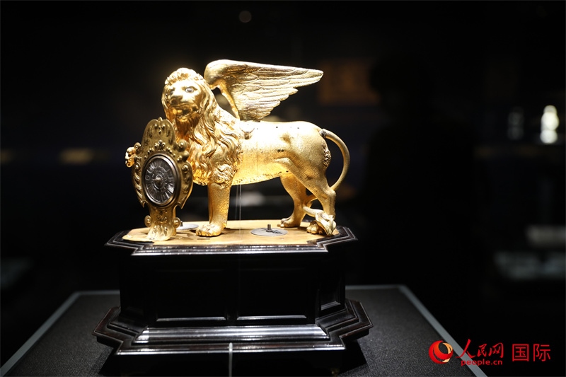 展覽“傳奇之旅：馬可·波羅與絲綢之路上的世界”展品。人民網(wǎng) 殷韜攝