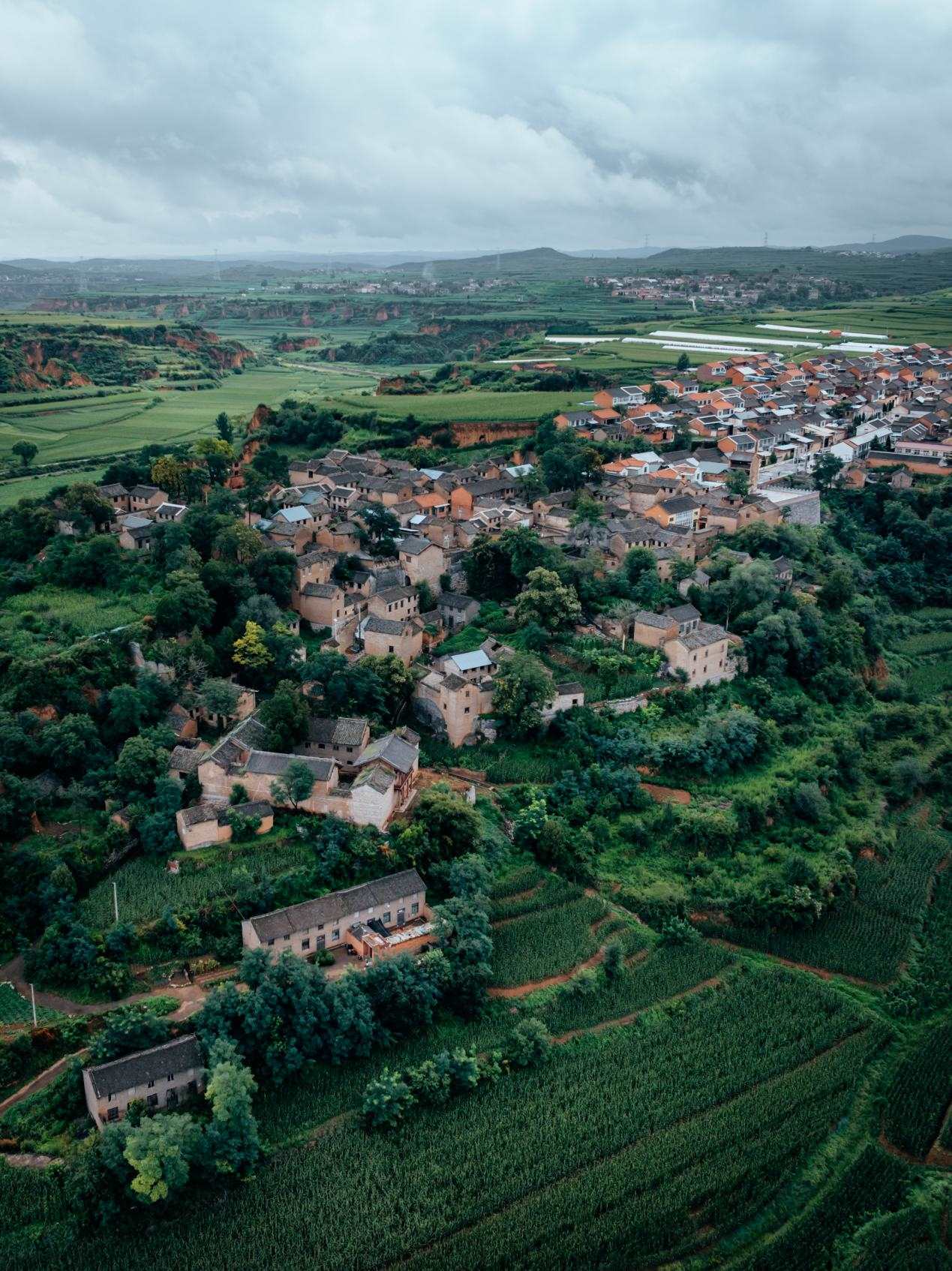 俯瞰永寧寨村。邱活攝