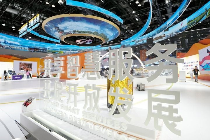 這是2024年9月11日拍攝的國家會議中心內(nèi)景。新華社記者 鞠煥宗 攝