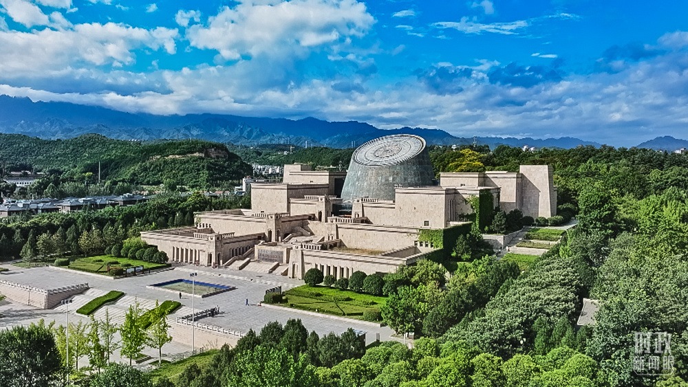 △ 寶雞青銅器博物院。（總臺(tái)記者趙振凱拍攝）